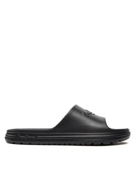 Plážové sandály Pepe Jeans černé