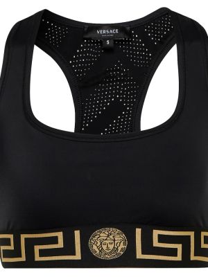 Soutien-gorge sport Versace noir