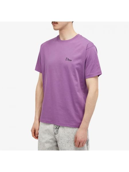 Классическая футболка Dime фиолетовая