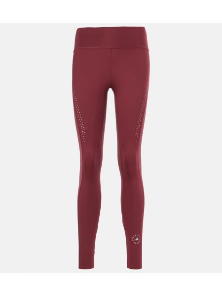 Leggings Adidas By Stella Mccartney rød