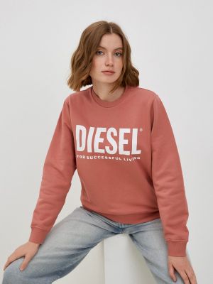 Свитшот Diesel розовый
