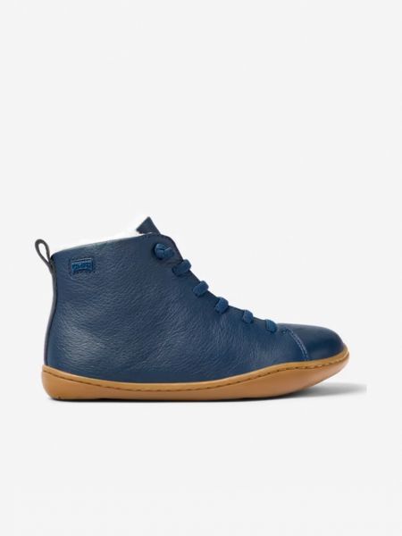 Kožené domáce papuče Camper modrá