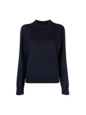 Sweter z kaszmiru Maison Margiela niebieski