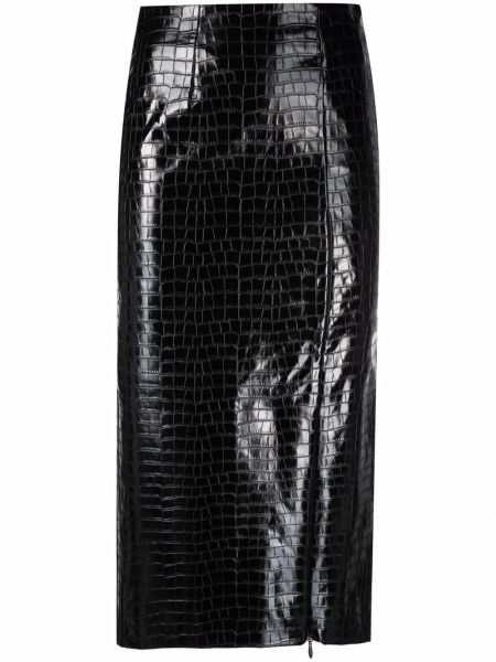 Falda de tubo ajustada Rotate negro