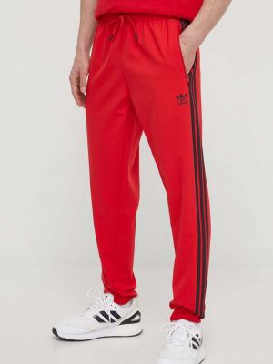 Donji dio trenirke Adidas Originals crvena