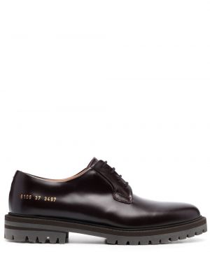 Tykk brogues Common Projects rød