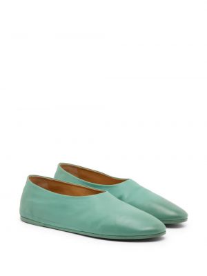 Slip-on nahast loafer-kingad Marsell roheline