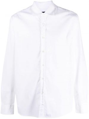 Bombažna srajca Deperlu bela