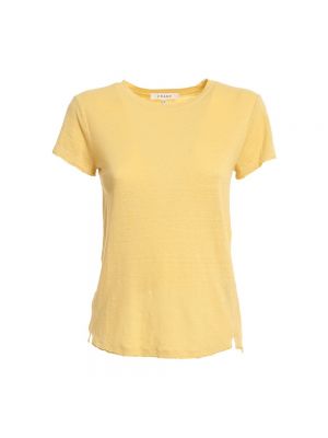 T-shirt Frame, żółty