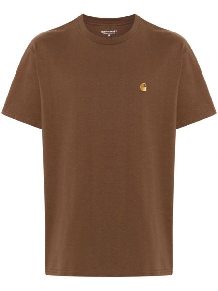 T-shirt Carhartt Wip brun