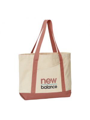 Shopper handtasche aus baumwoll New Balance rot