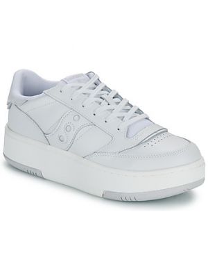 Sneakers con platform Saucony Jazz bianco
