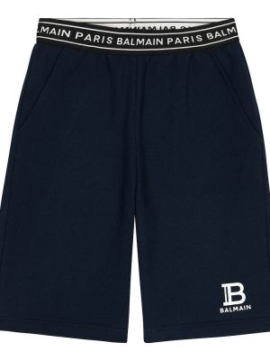 Trøje bomuld shorts for drenge Balmain Kids blå