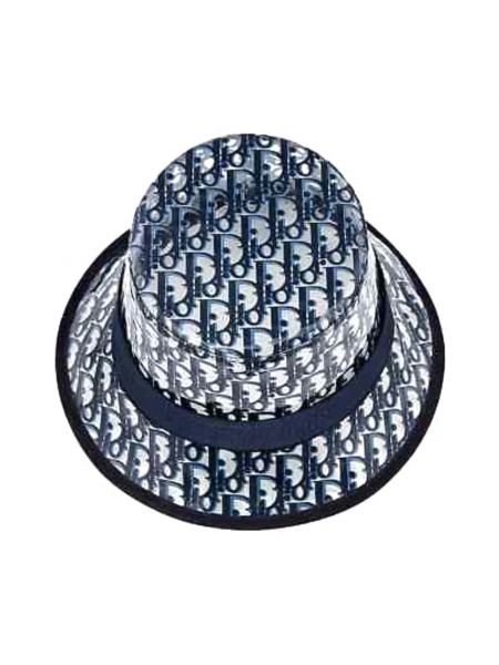 Sombrero elegante Dior azul