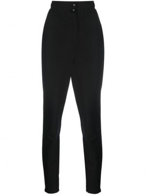 Slim fit kalhoty Dolce & Gabbana černé