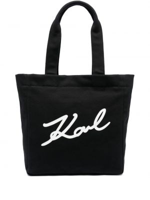 Shopping bag Karl Lagerfeld sort