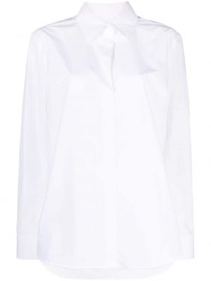 Bavlněná košile Lanvin bílá