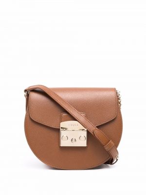 Crossbody väska Furla brun