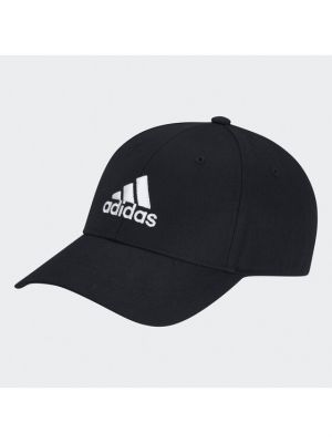 Șapcă din bumbac Adidas Performance negru