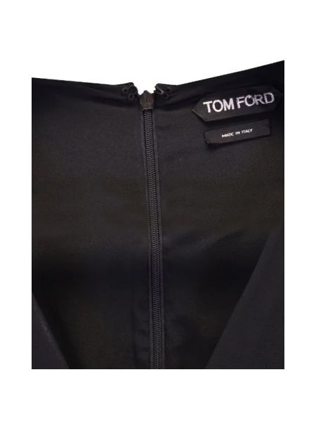Vestido de seda Tom Ford Pre-owned negro