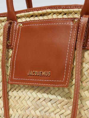 Nákupná taška Jacquemus béžová