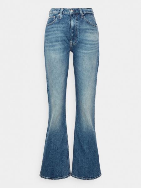 Jeansy dzwony Calvin Klein Jeans niebieskie