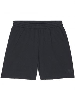 Shorts de sport Balenciaga noir