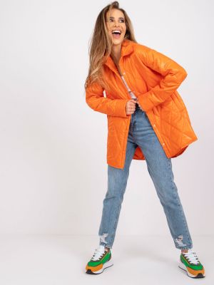 Μπουφάν Fashionhunters πορτοκαλί