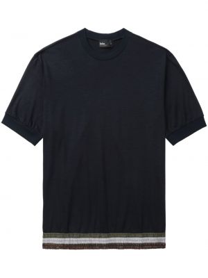 T-shirt en coton Kolor bleu