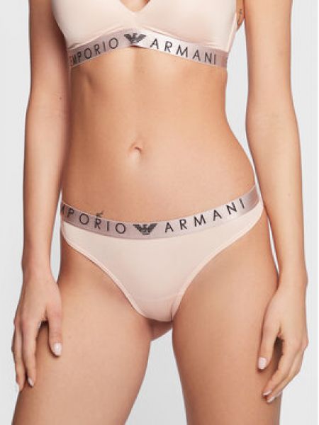 Stringi Emporio Armani Underwear - różowy