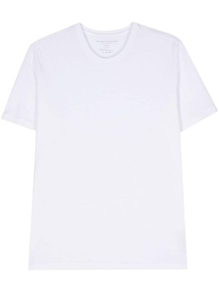 T-shirt col rond Majestic Filatures blanc