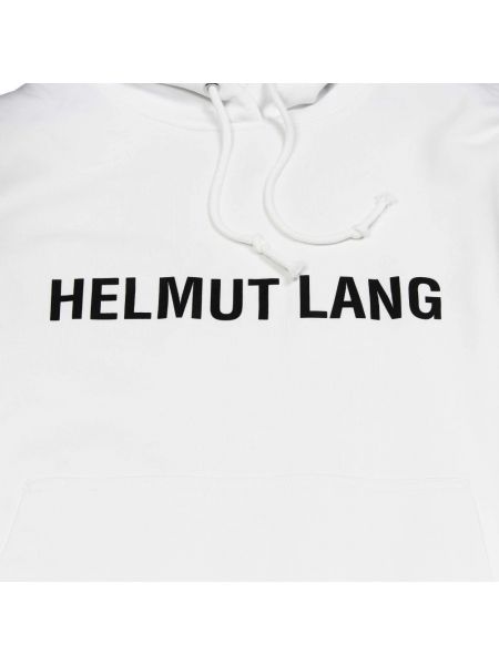 Sudadera con capucha Helmut Lang blanco