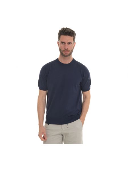 T-shirt Canali blau