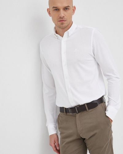 Biała koszula Gant