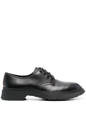 Nėriniuotos iš natūralios odos oksfordo batai su raišteliais Camper juoda