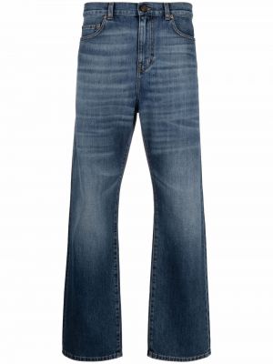 Straight fit džíny Saint Laurent modré
