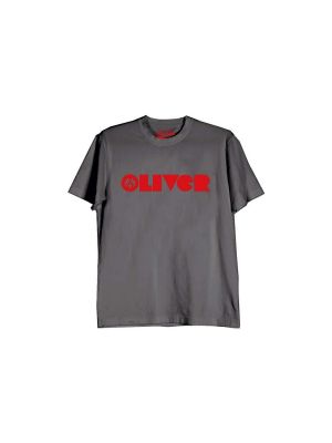 Tričko s krátkými rukávy Oliver šedé