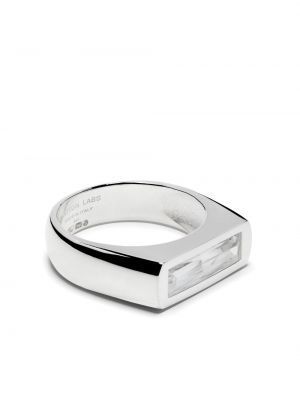 Křišťálový prsten Hatton Labs stříbrný