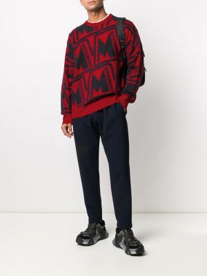 Jersey de tela jersey Moncler rojo