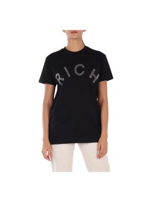 Koszulka bawełniana Richmond czarna
