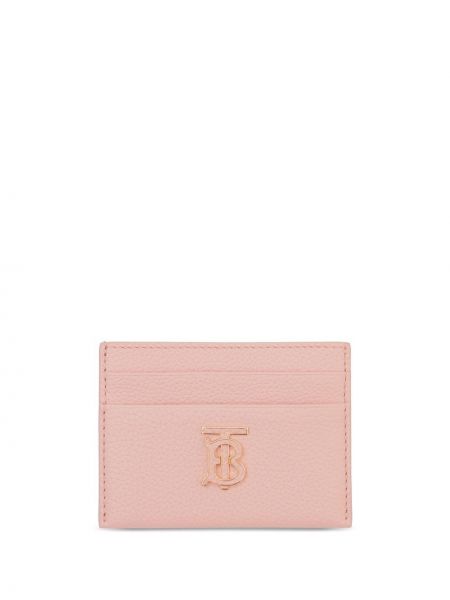 Leder geldbörse Burberry pink