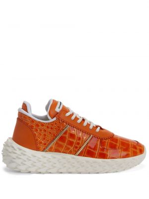 Sneakers με σχέδιο Giuseppe Zanotti πορτοκαλί