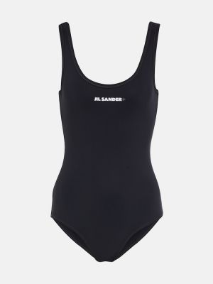 Plavky jersey Jil Sander černé