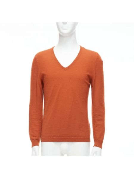 Retro kaschmir sweatshirt Gucci Vintage orange