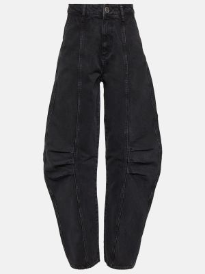 Jeans a vita alta Rotate Birger Christensen nero