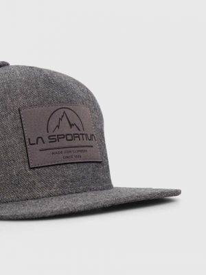 Bombažna kapa La Sportiva siva