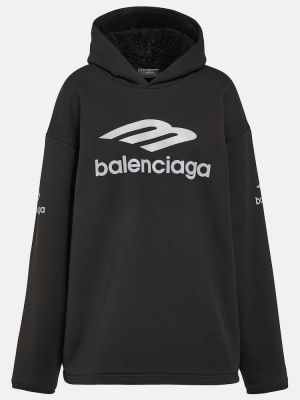 Džemperis su gobtuvu Balenciaga juoda