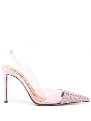 Полуотворени обувки Alexandre Vauthier розово