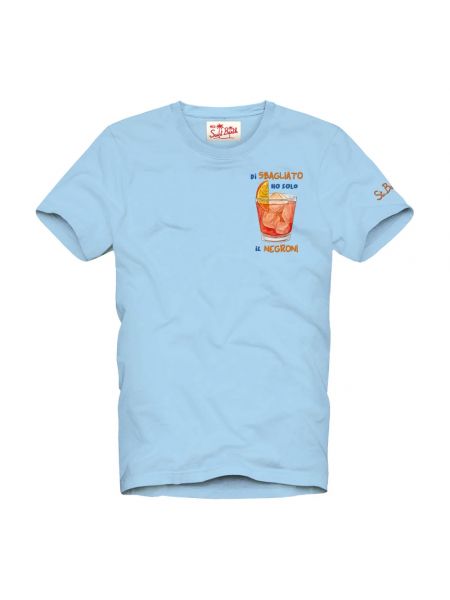 Koszulka Mc2 Saint Barth niebieska
