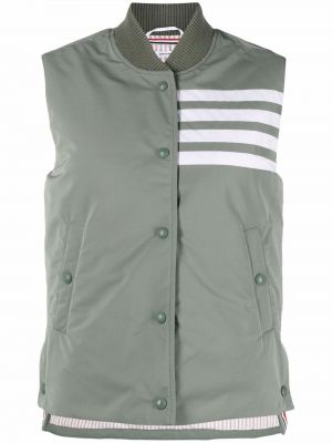 Gilet matelassé Thom Browne vert